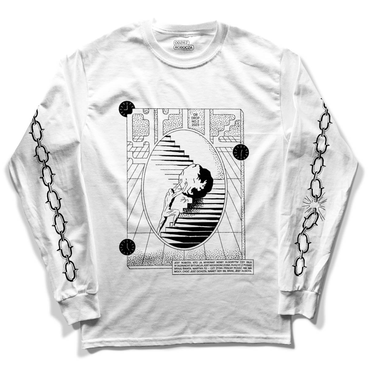 Longsleeve Syzyf Roboczy - przód