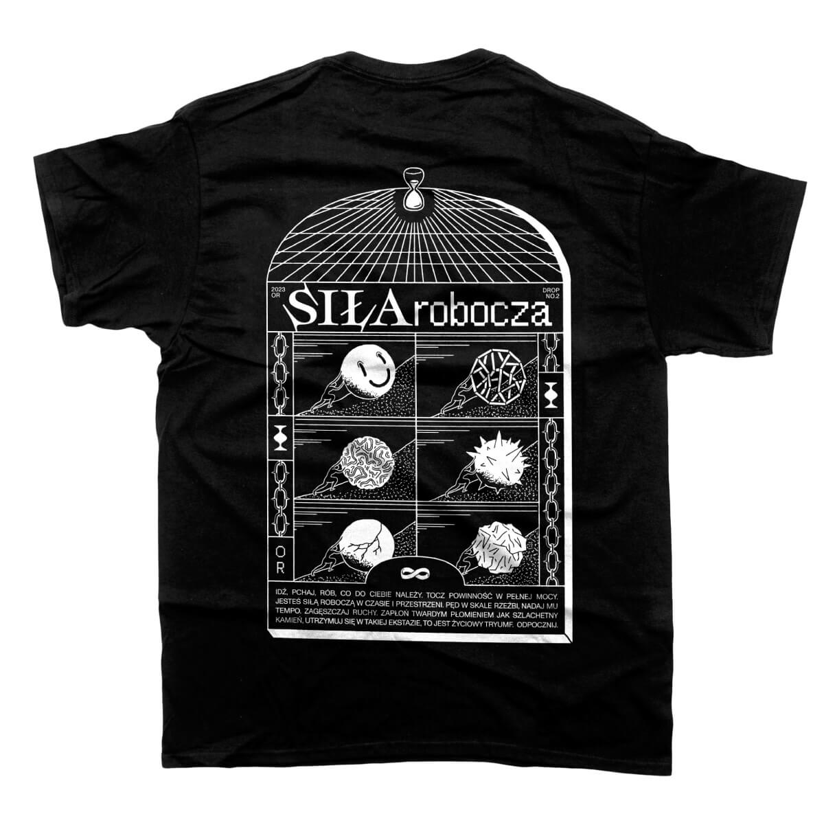 T-shirt Kamień Roboczy - tył